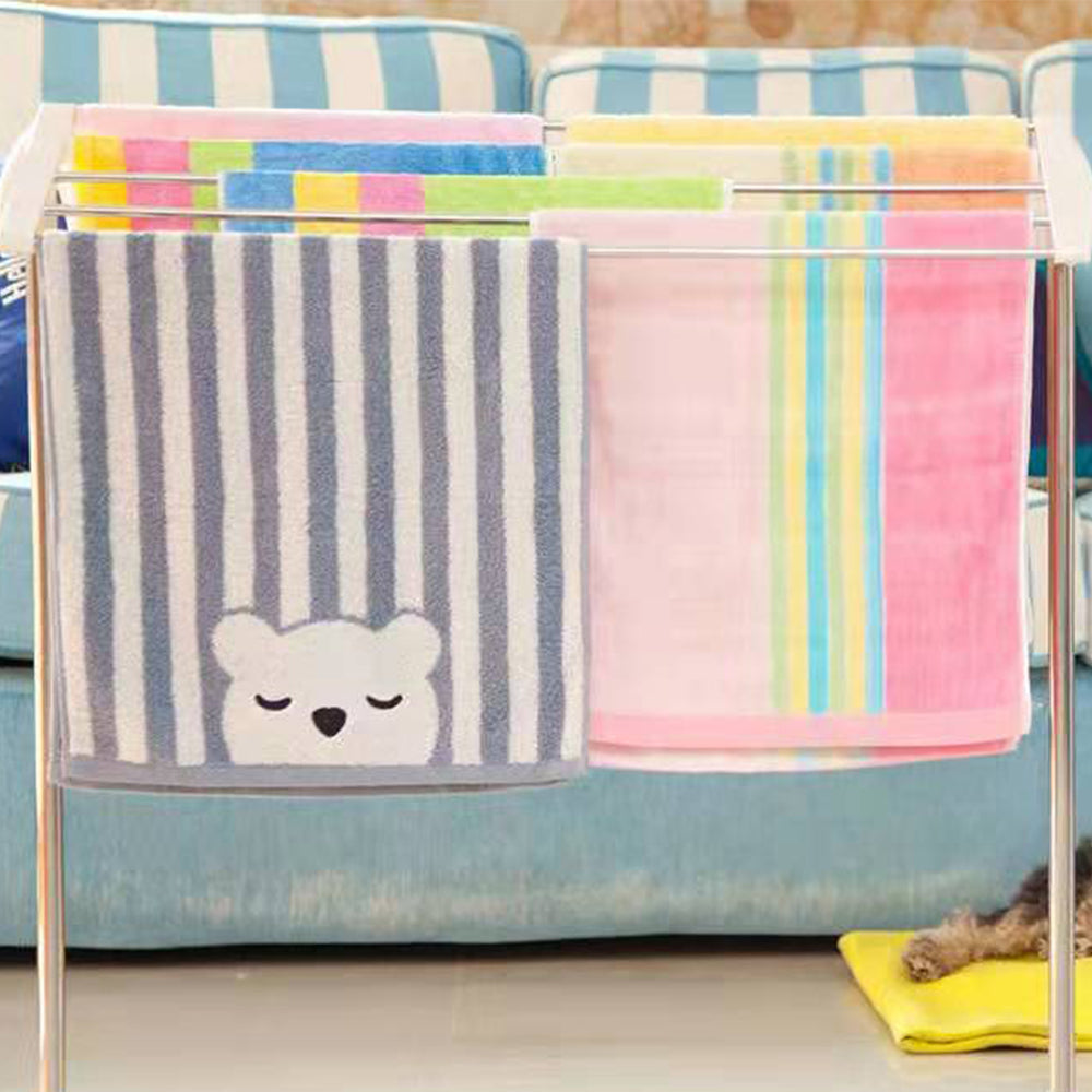 2Pcs Indoor Clothes Airer Clothes Drying Rack