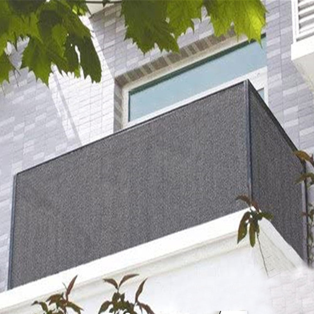 90x500cm Grey Balcony Screen Outdoor Privacy Screen