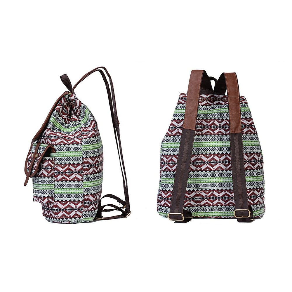 Tribal Ethnic Geometric Pattern Backpacks Style 3