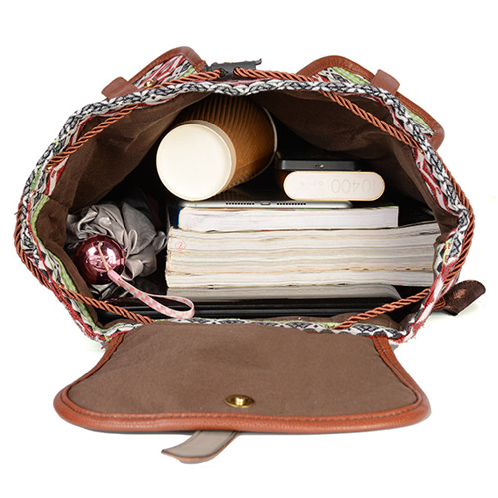 Tribal Ethnic Geometric Pattern Backpacks Style 3
