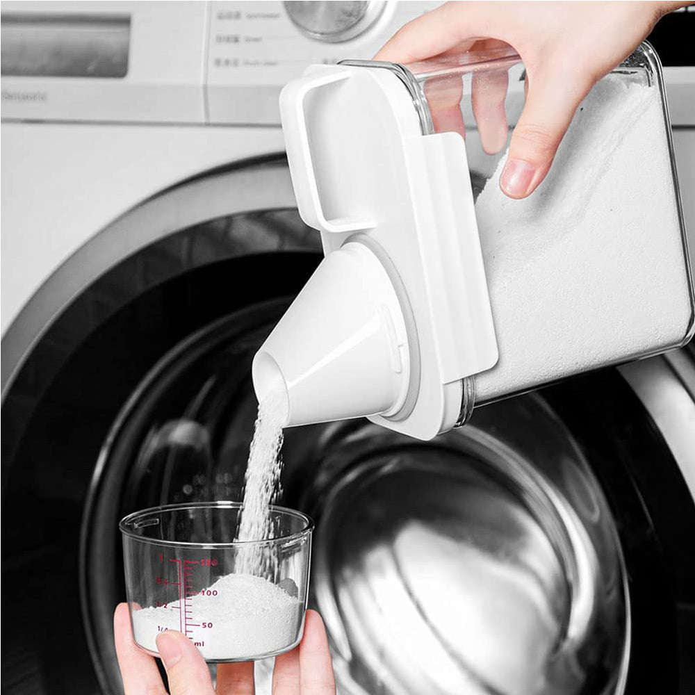 1100ML Laundry Detergent Dispenser Storage Container with Lid