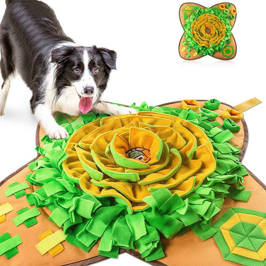 Pet Dog Snuffle Mat Slow Feeding Mat Dog Sniffing Training Pad Dog Puzzle Toy