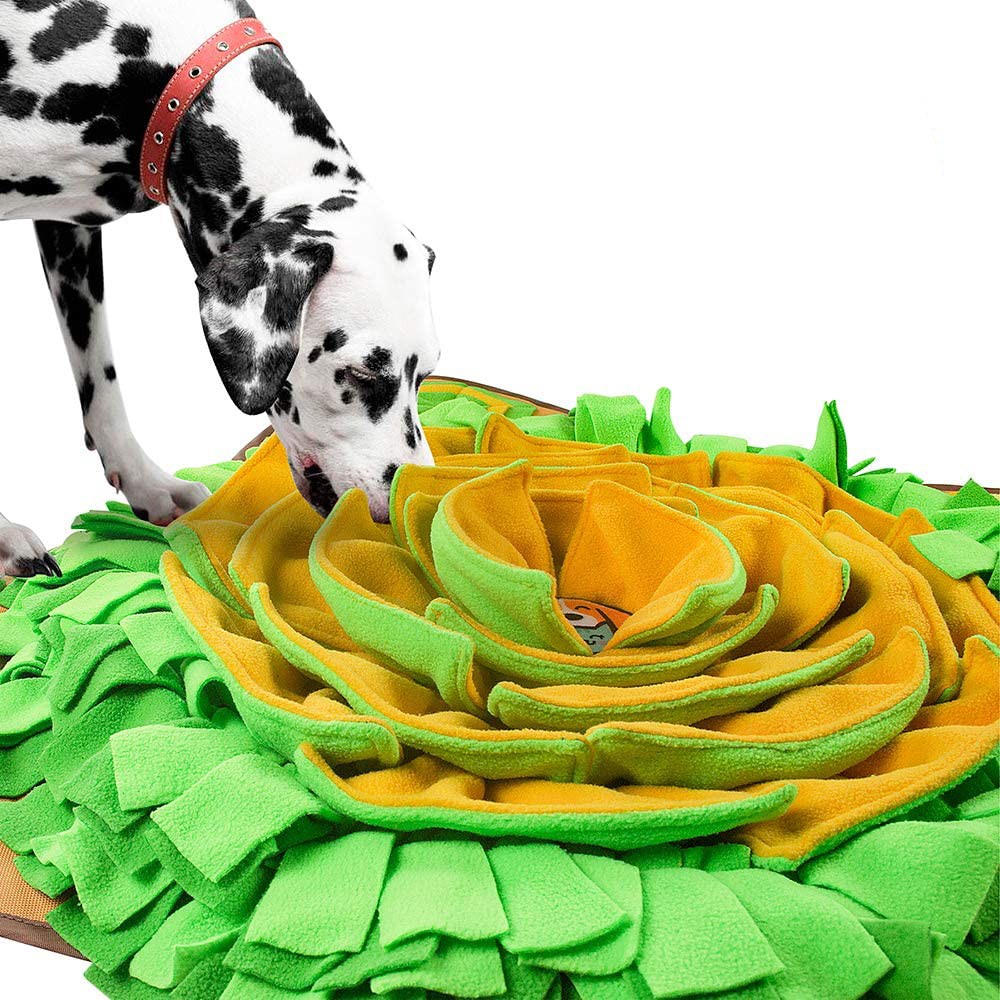 Pet Dog Snuffle Mat Slow Feeding Mat Dog Sniffing Training Pad Dog Puzzle Toy