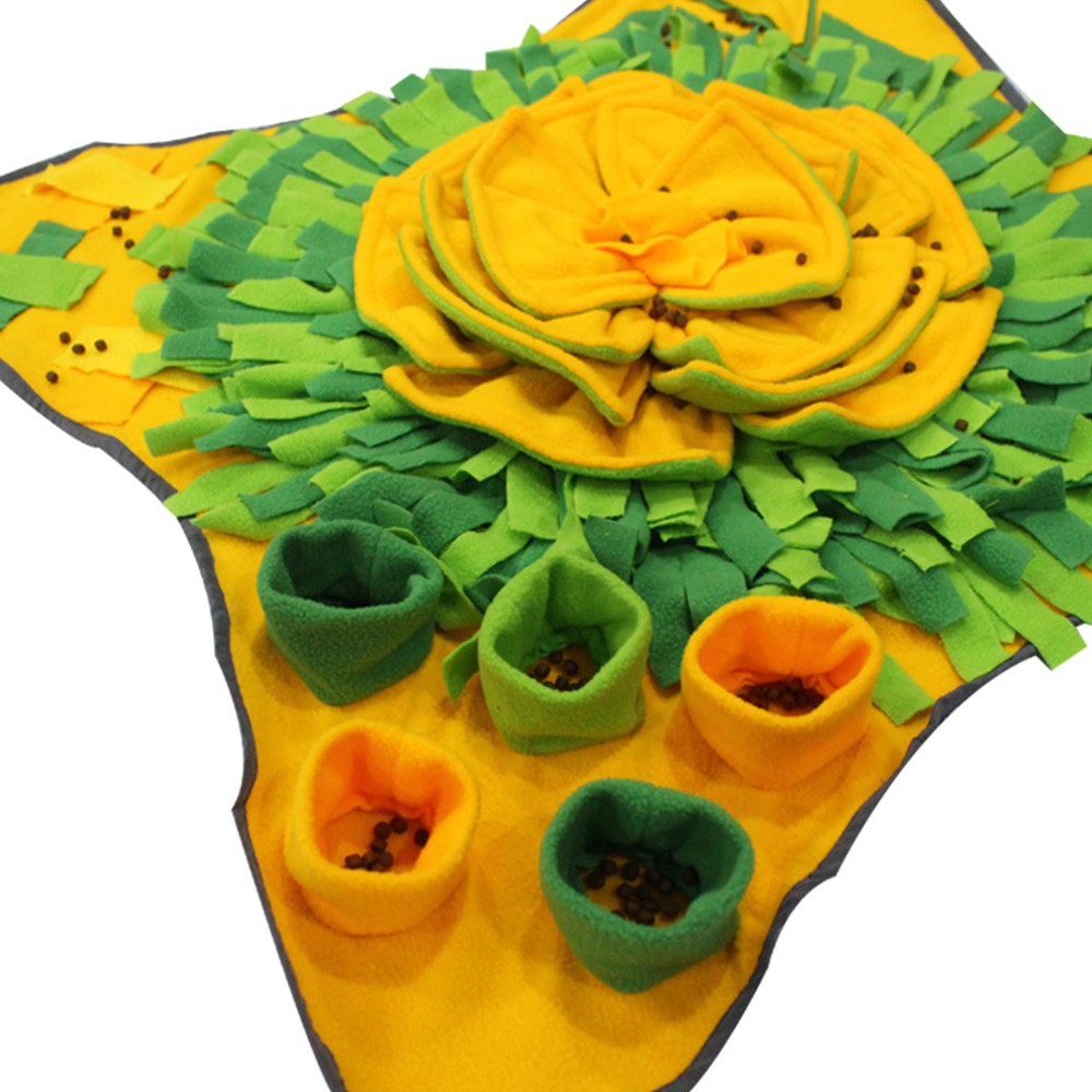 Pet Dog Snuffle Mat Slow Feeding Mat Dog Sniffing Training Pad Dog Puzzle Toy