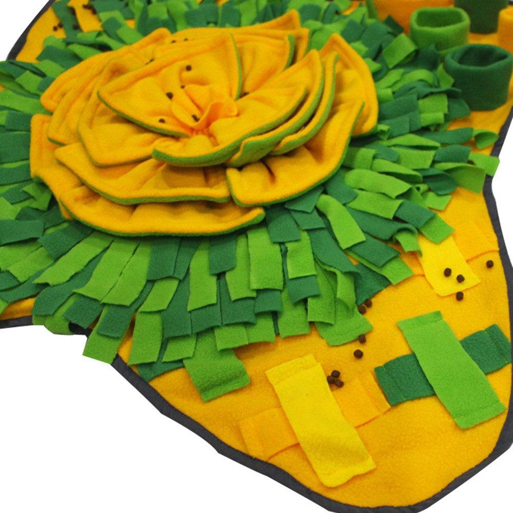 Pet Dog Snuffle Mat Slow Feeding Mat Dog Sniffing Training Pad Dog Puzzle Toy