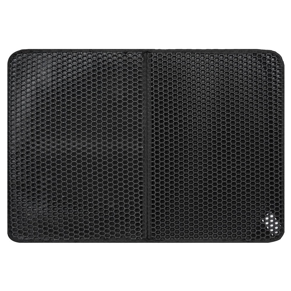 2 X Foldable Cat Litter Box Mat Honeycomb Double Layer Urine Proof Trapping Mat