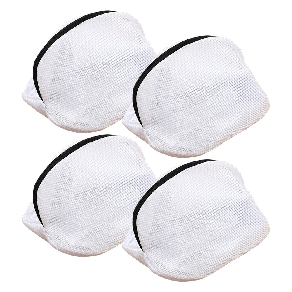 4 X Mesh Shoe Washing Bags with Zipper Laundry Bag Home Shoes Sneakers Shoe Bags