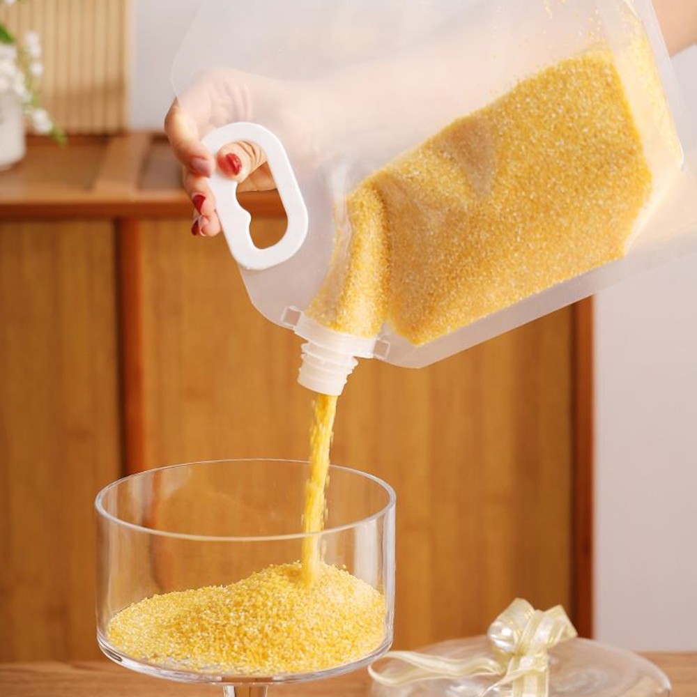 10Pcs 1.5L Sealed Grain Moisture-Proof Storage Bags
