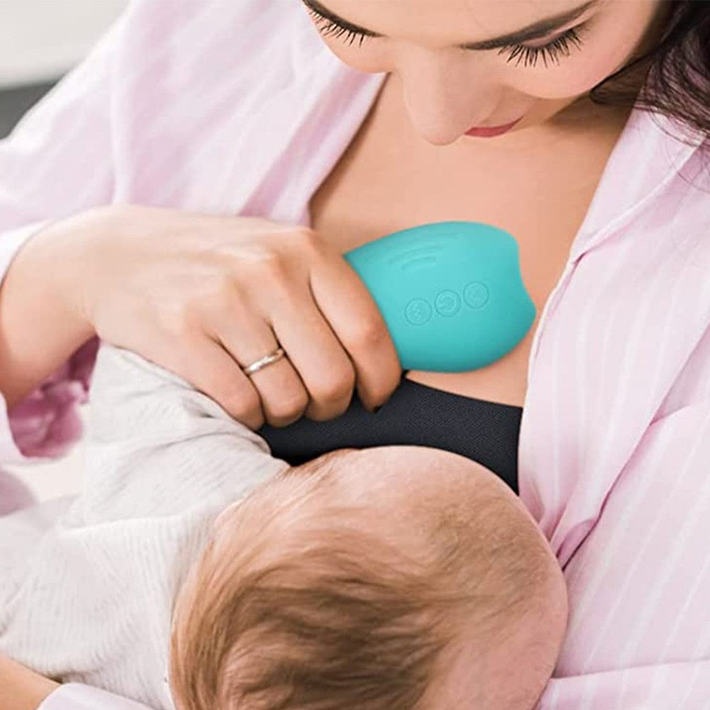 1 X Breast Massager Warming and Vibrating Lactation Massager for Breastfeeding