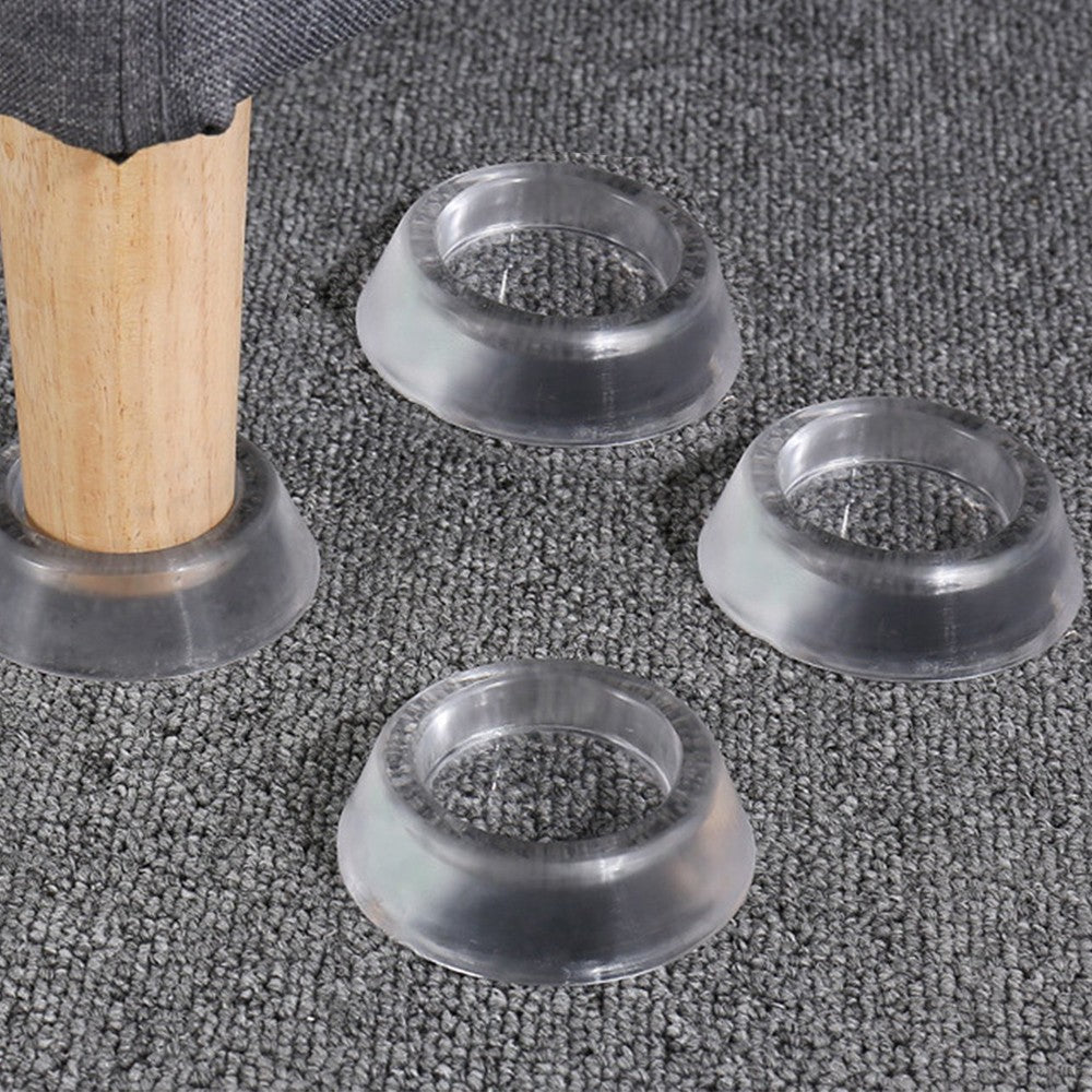 4Pcs Washing Machine Anti Vibration Foot Pads Washer Dryer Height Mats Non Slip Shock Pads