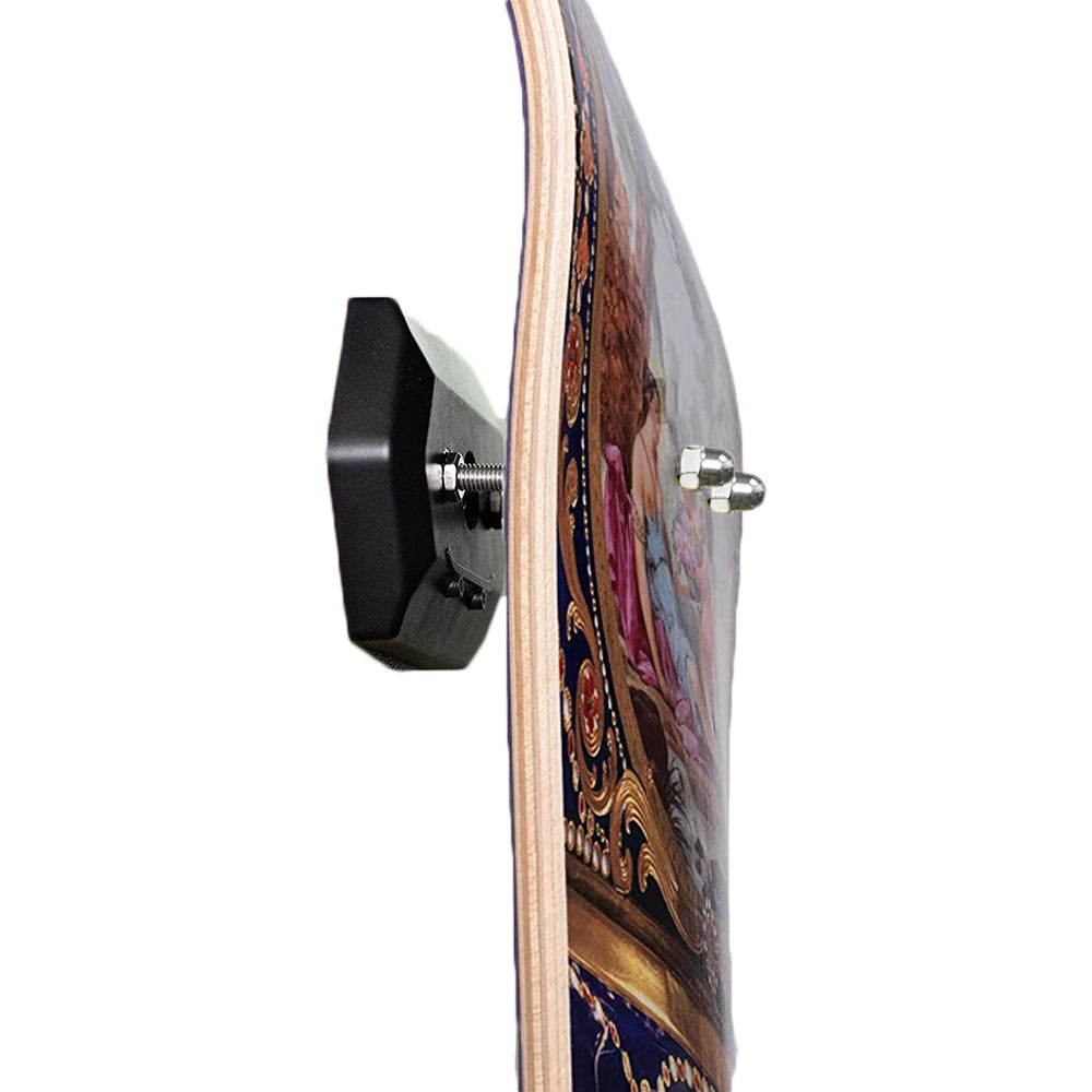 2 X Skateboard Deck Display Holder Skateboard Accessories Wall Mount Skate Deck Hanger