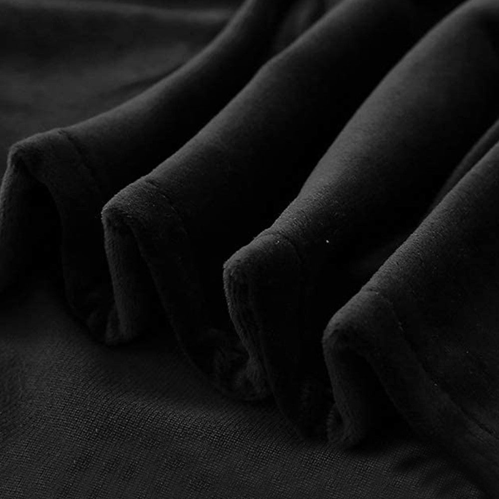 220x75cm Stretch Bed Headboard Cover Bed Head Slipcover Dustproof Bed Head Backrest Protector Black