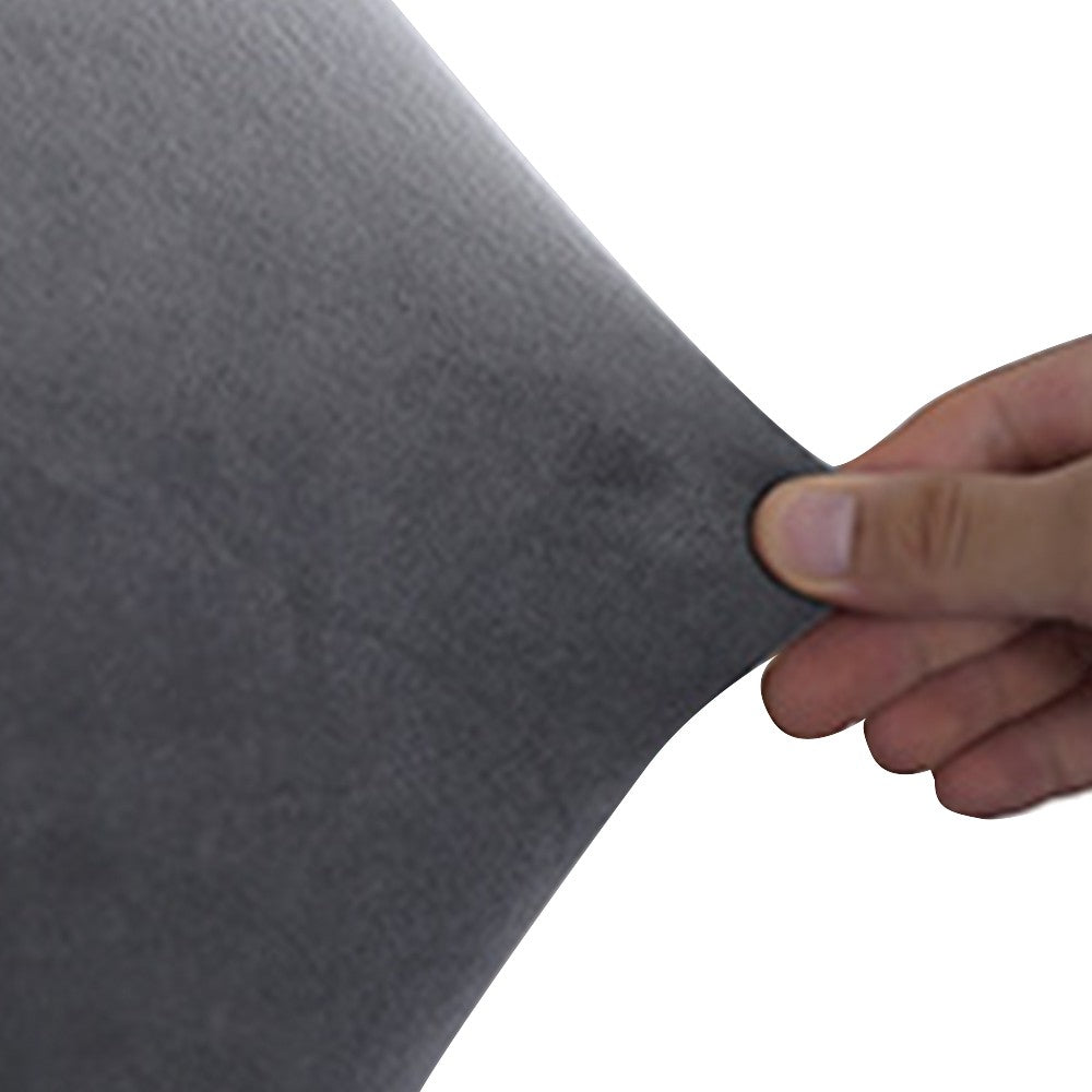 220x75cm Stretch Bed Headboard Cover Bed Head Slipcover Dustproof Bed Head Backrest Protector Grey