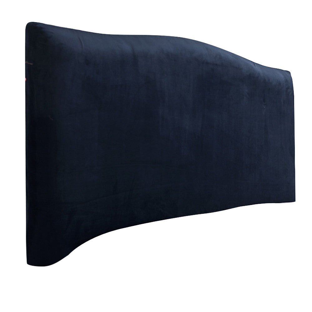 150x75cm Stretch Bed Headboard Cover Bed Head Slipcover Dustproof Bed Head Backrest Protector Navy Blue