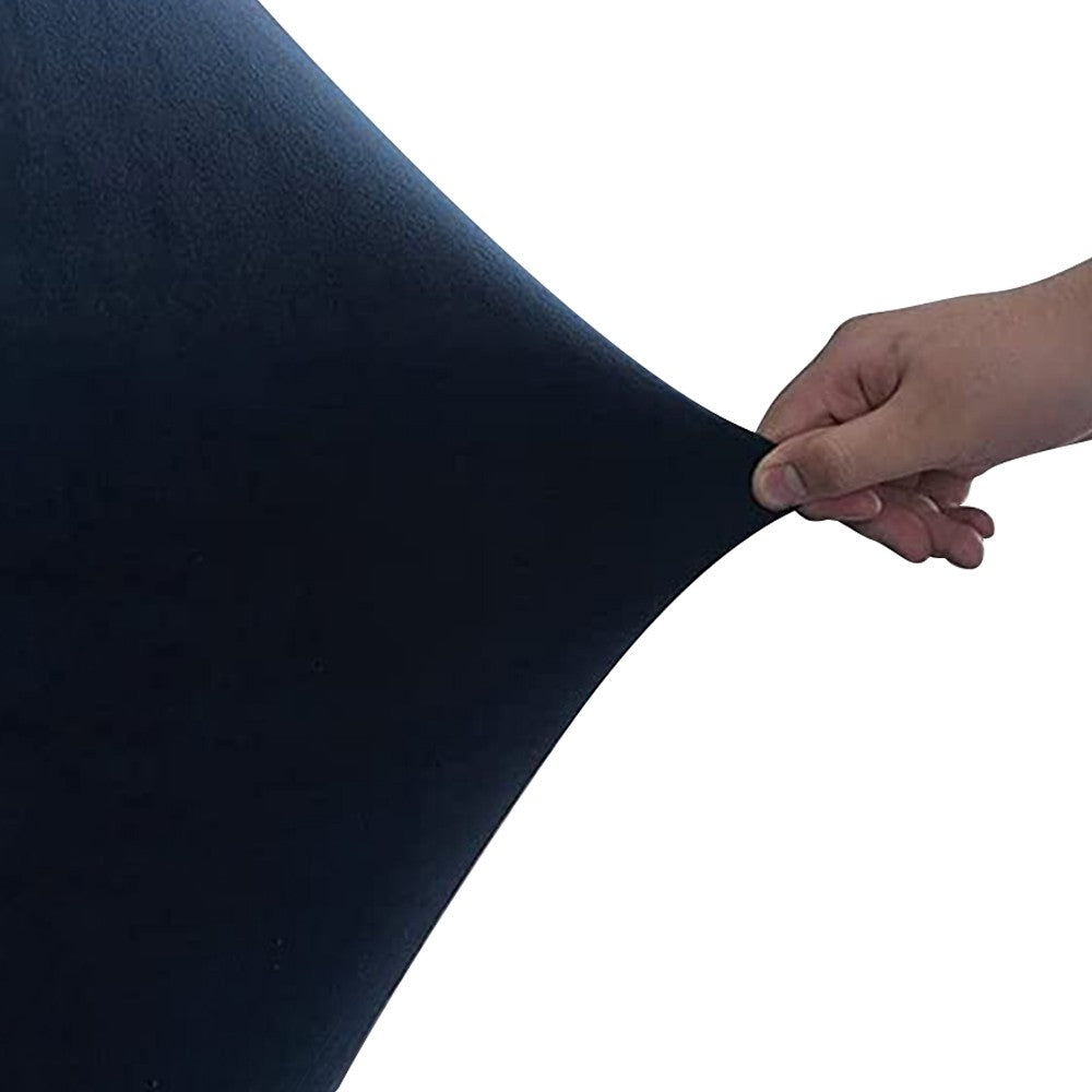 220x75cm Stretch Bed Headboard Cover Bed Head Slipcover Dustproof Bed Head Backrest Protector Navy Blue