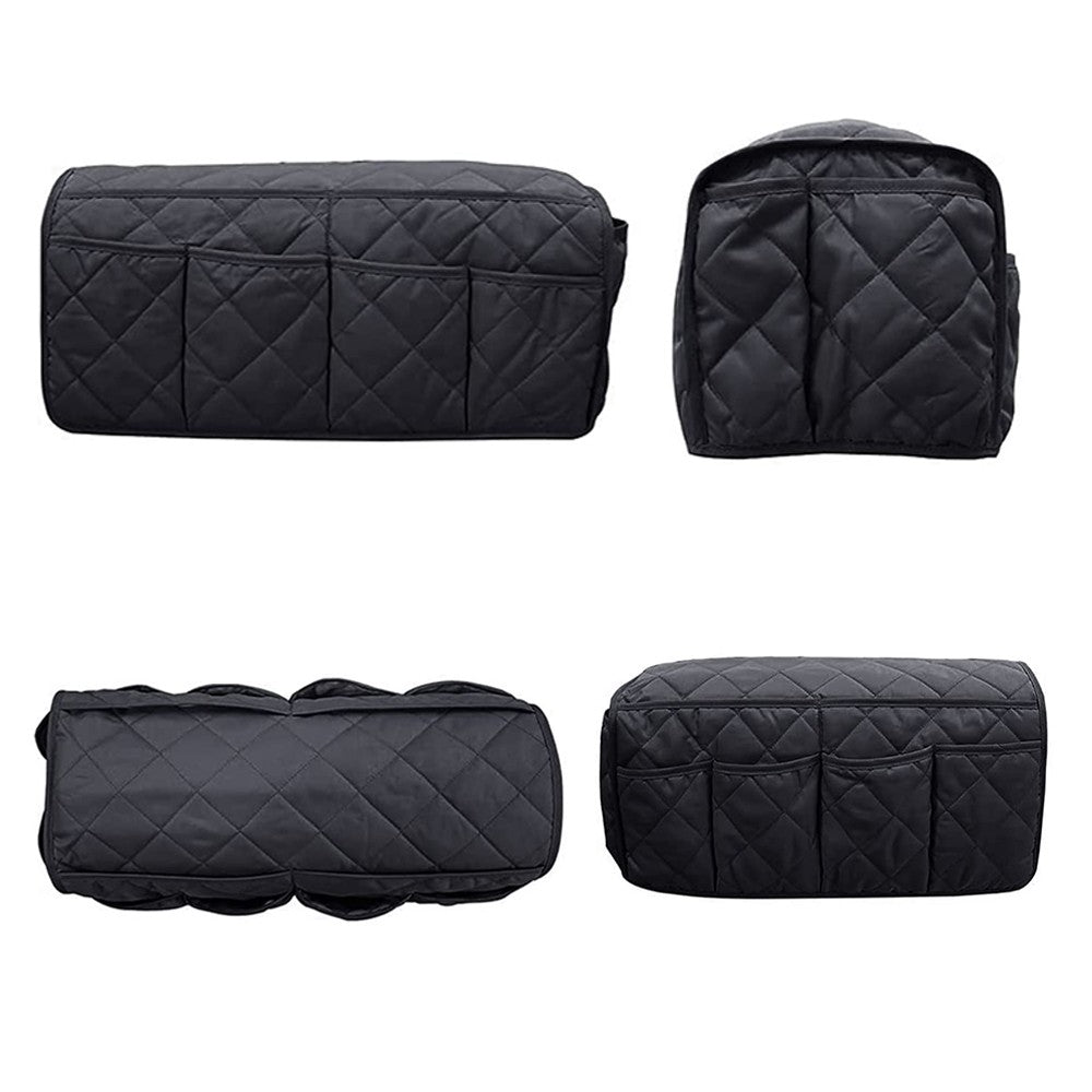 14 Pocket Sofa Armrest Organizer Remote Control Holder Storage Bag for Recliner Couch Armchair Black