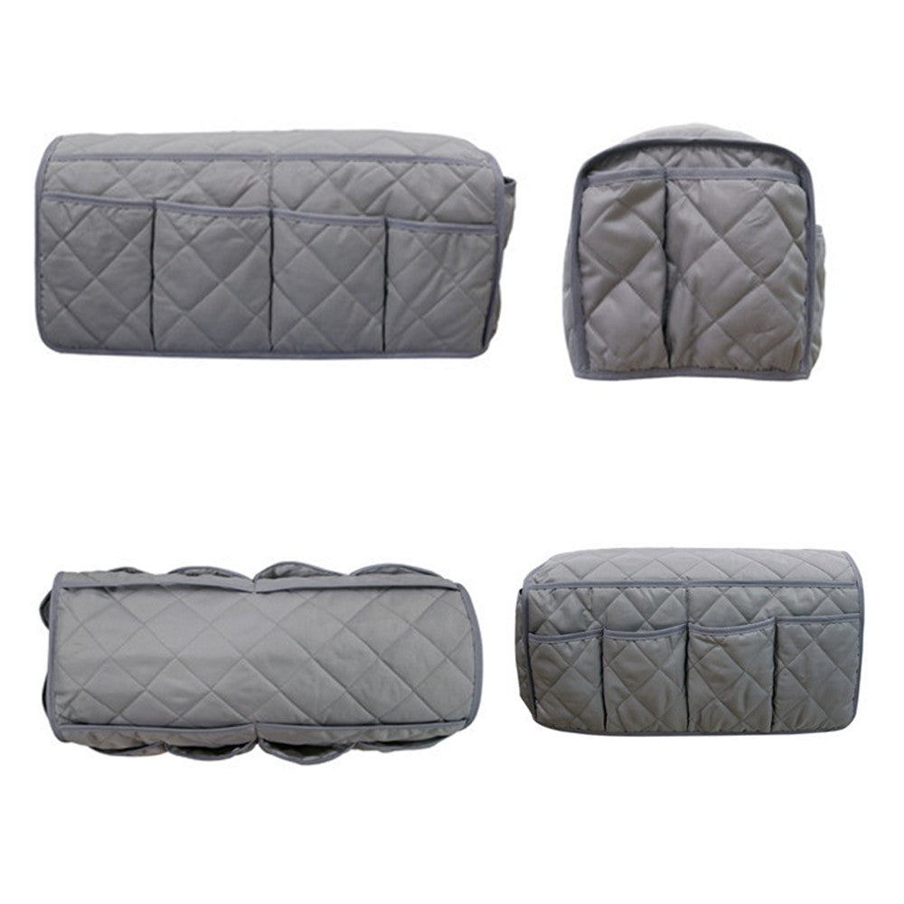 14 Pocket Sofa Armrest Organizer Remote Control Holder Storage Bag for Recliner Couch Armchair Grey