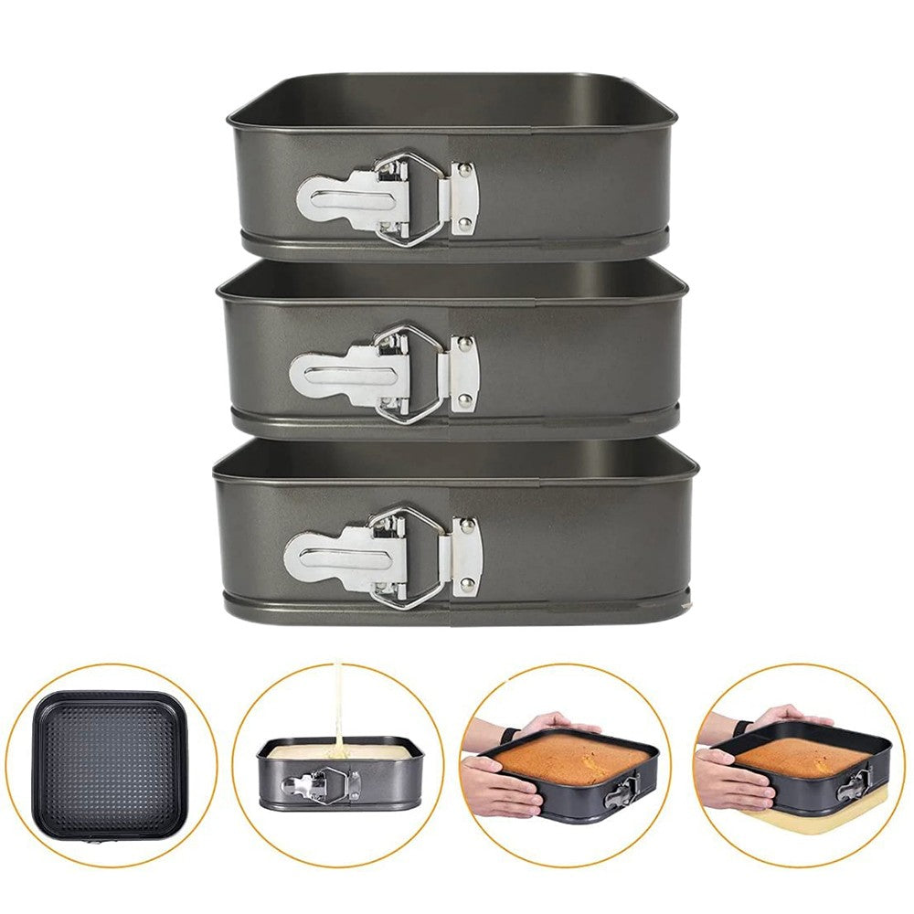 193Pcs Baking Cake Pan and Cake Decorating Supplies Set CheeseCake Maker Tool