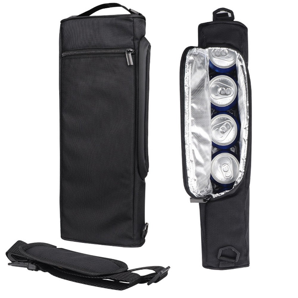 Golf Cooler Bag Wine Cooler Bag Insulated Beer Cooler Holds Golf Sports Bags Golf Accessories Black
