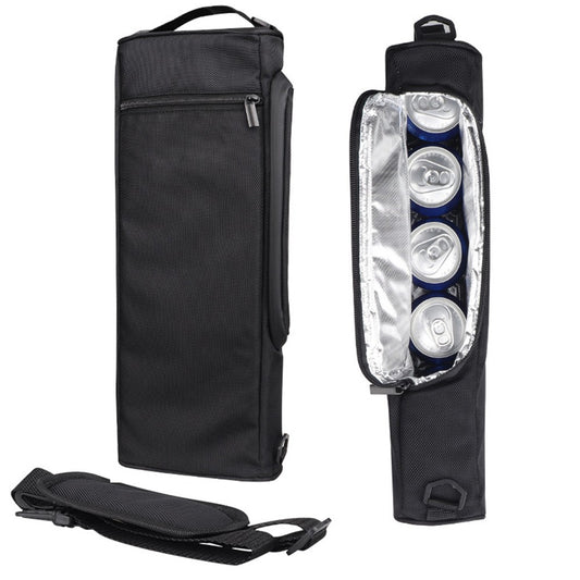 Golf Cooler Bag Wine Cooler Bag Insulated Beer Cooler Holds Golf Sports Bags Golf Accessories Black