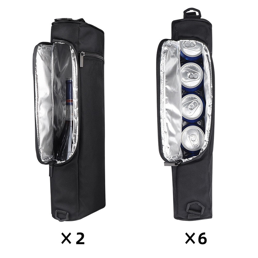 Golf Cooler Bag Wine Cooler Bag Insulated Beer Cooler Holds Golf Sports Bags Golf Accessories Black
