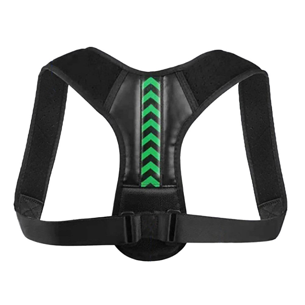 Adjustable Back Posture Corrector L Green Back Support Belt Lumbar Back Brace