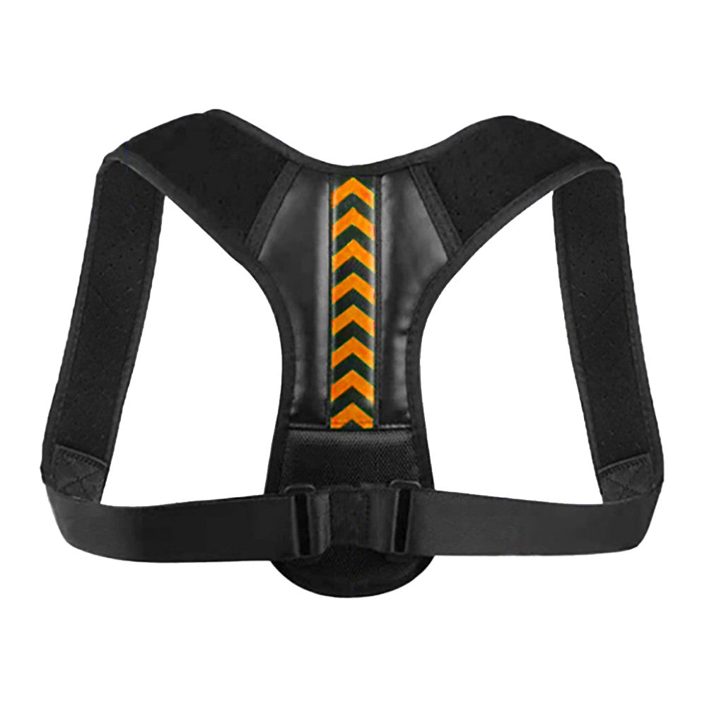 Adjustable Back Posture Corrector S Orange Back Support Belt Lumbar Back Brace