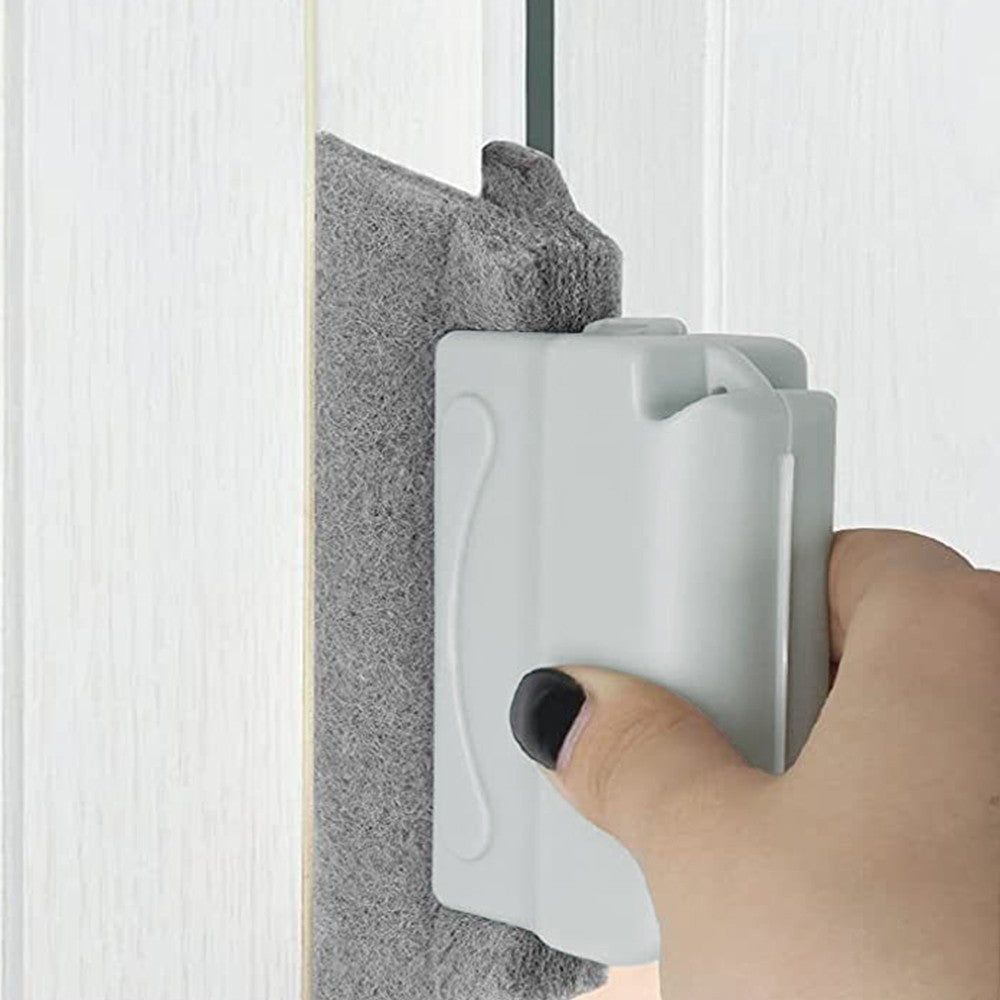 1 X Set of 6Pcs Window Groove Gap Cleaning Brushes Sliding Door Track Crevice Cleaning Brush Window Blind Cleaner