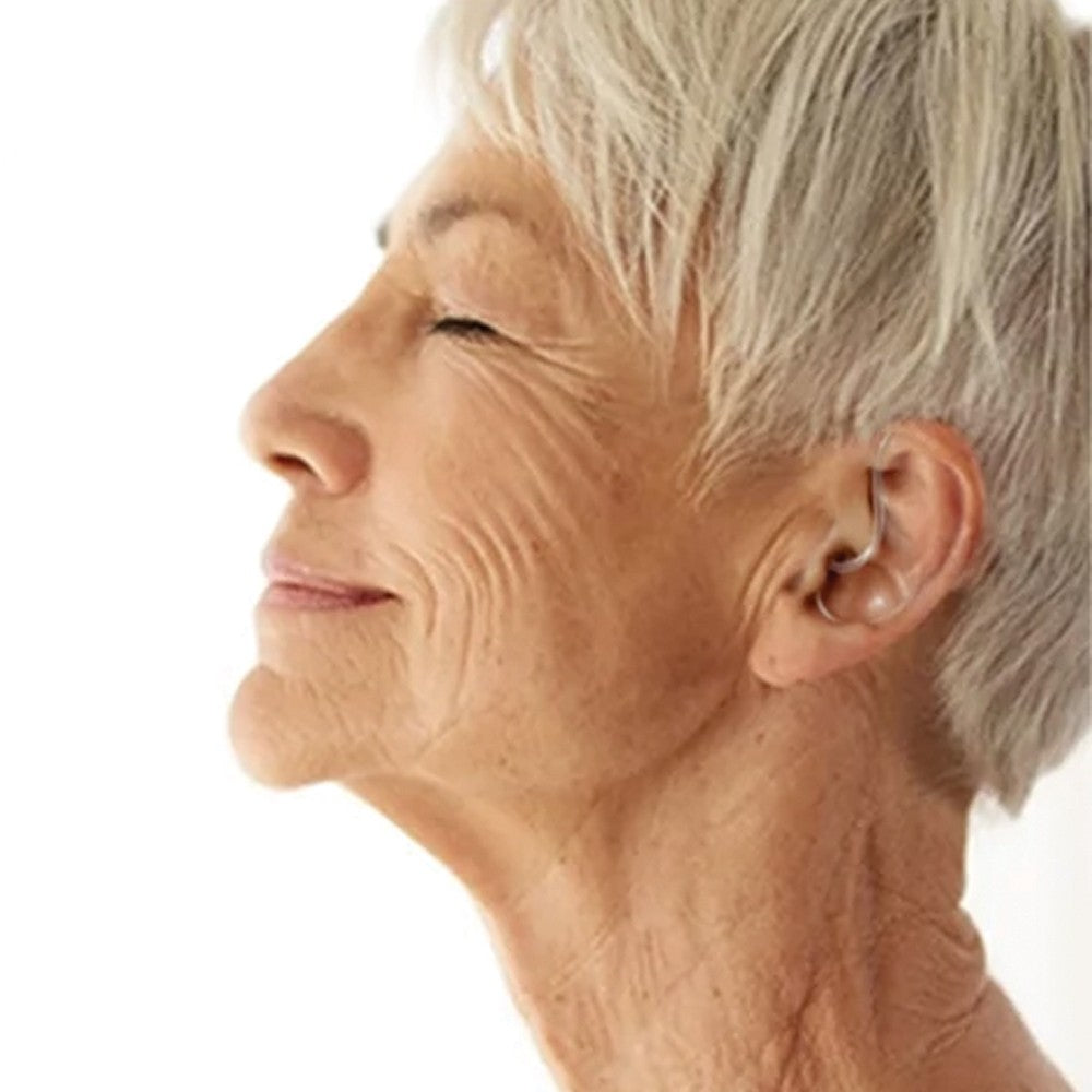 Hearing Aids for Seniors Rechargeable Noise Cancelling Hearing Aids Hearing Aids Amplifier White