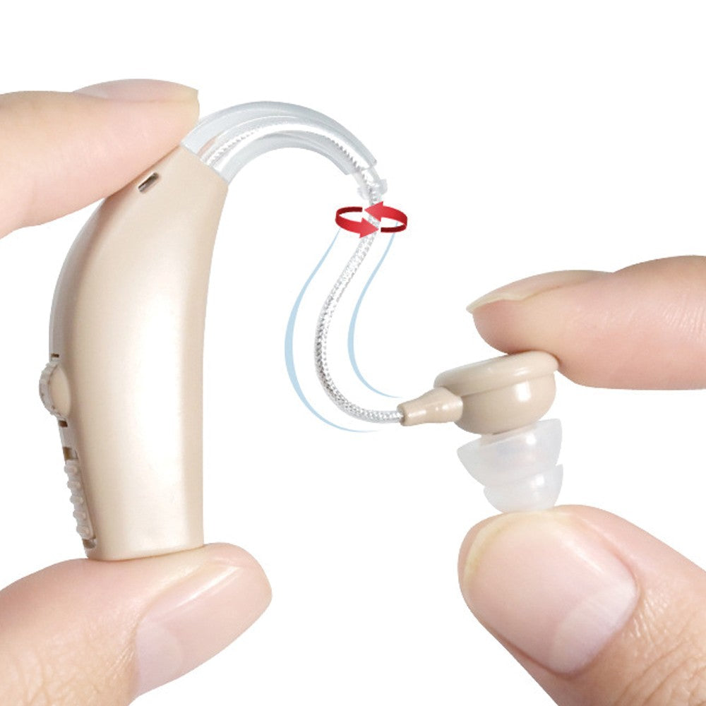 Hearing Aids for Seniors Rechargeable Noise Cancelling Hearing Aids Hearing Aids Amplifier White