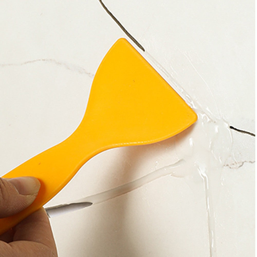 2 X White Tile Repair Paste Kit Enamel Tub Repair Filler Tile Wall Repair Agent with Scraper