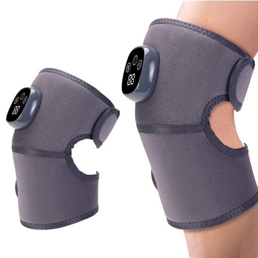 Pair of Cordless Knee Massager Heating Knee Pad Heated Shoulder Elbow Wrap Brace