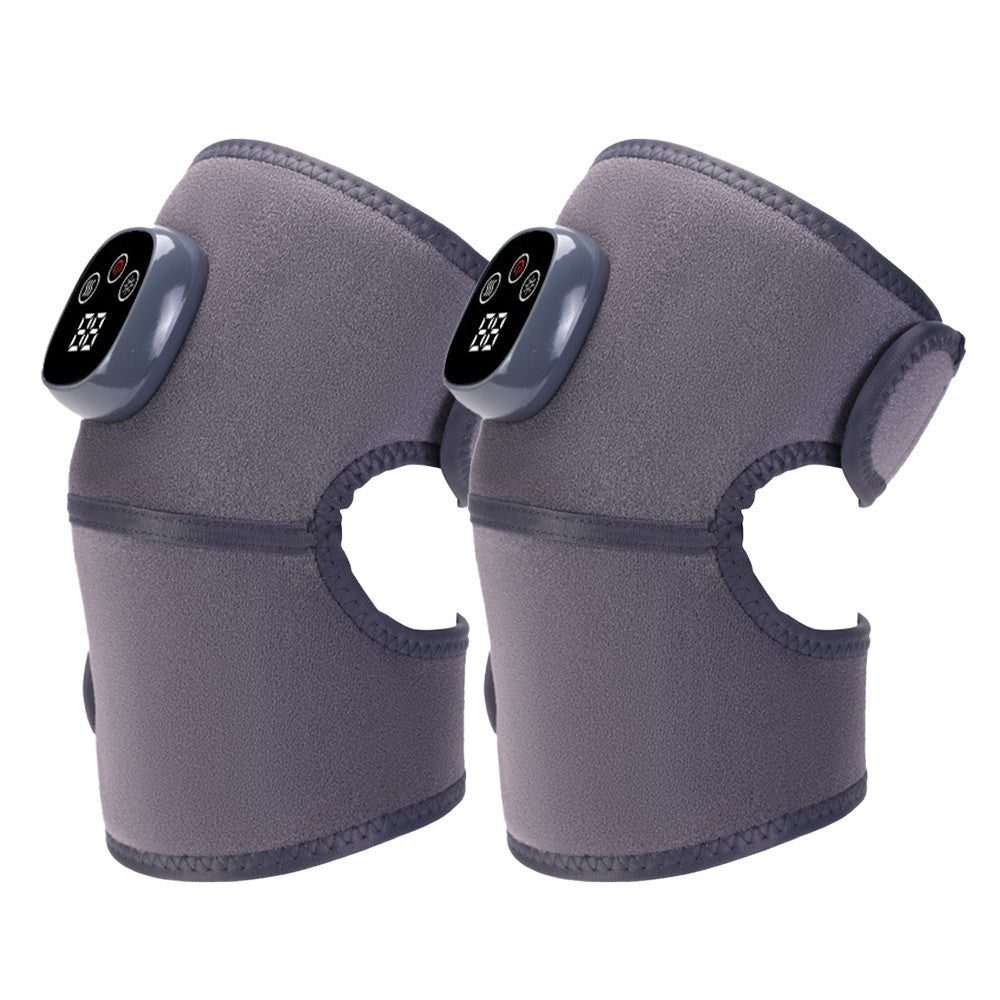 Pair of Cordless Knee Massager Heating Knee Pad Heated Shoulder Elbow Wrap Brace