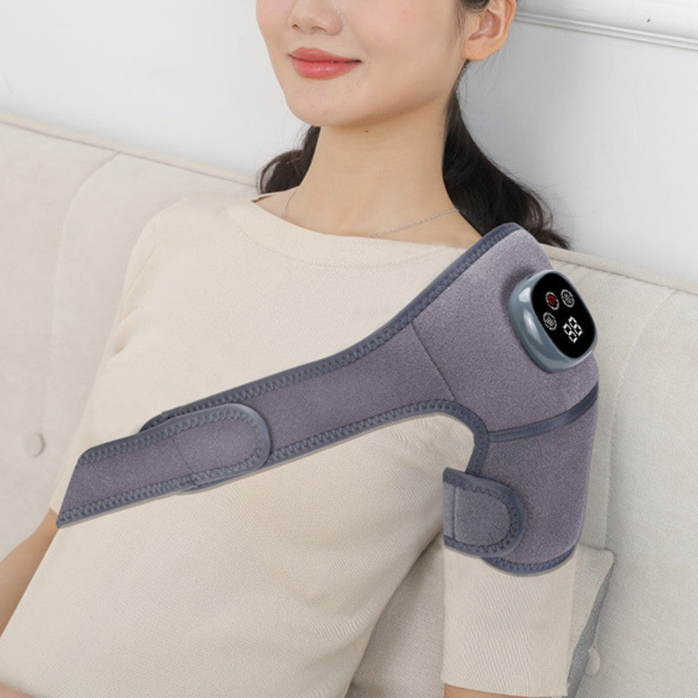 Pair of Cordless Knee Massager Heating Knee Pad Heated Shoulder Elbow Wrap Brace