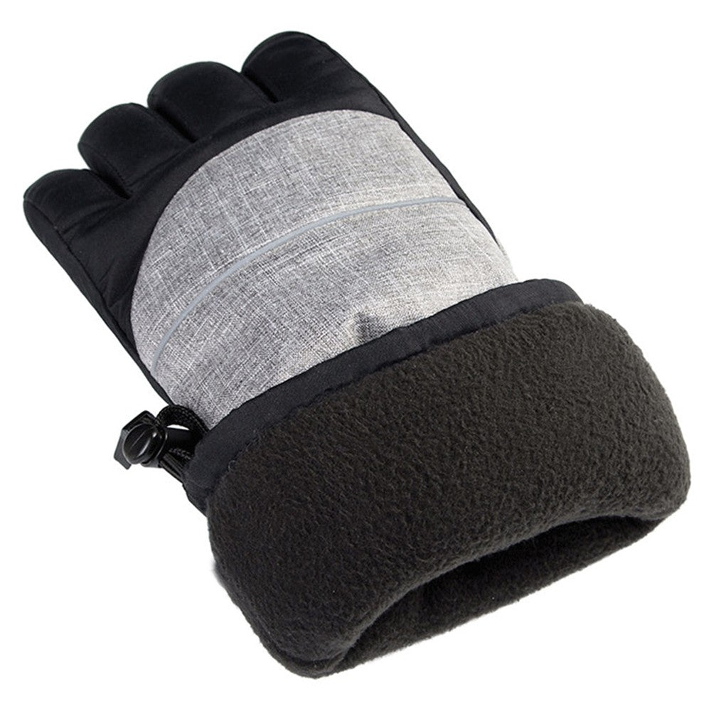 2 Pairs Adult Heated Winter Gloves Touchscreen Gloves Battery Operated Warm Ski Gloves Cycling Gloves