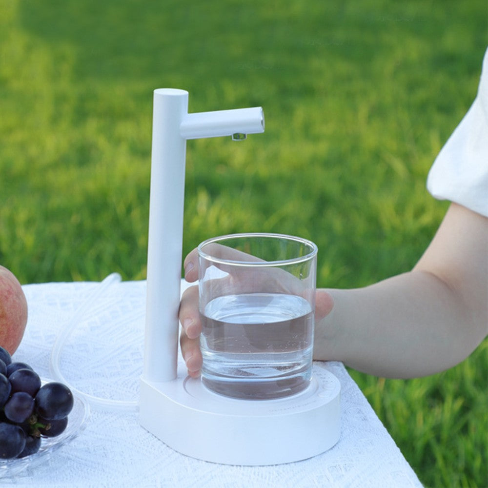 2 X Intelligent Desktop Water Bottle Dispenser USB Rechargeable Automatic Drinking Water Pump