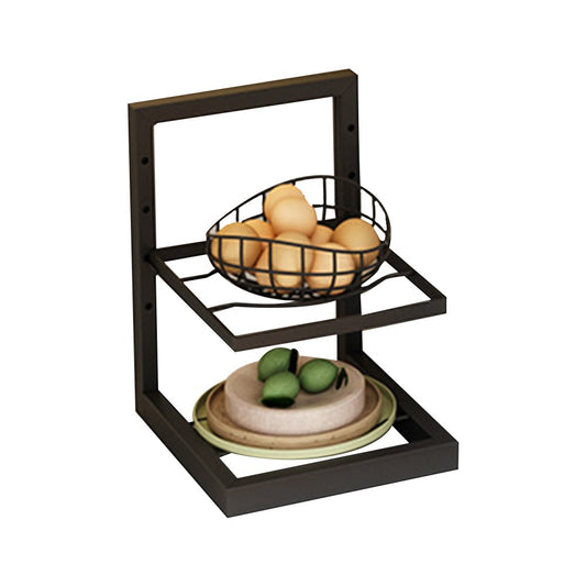 2-Tier Kitchen Frying Pan Organizer Holder Pot Storage Rack Cookware Shelf