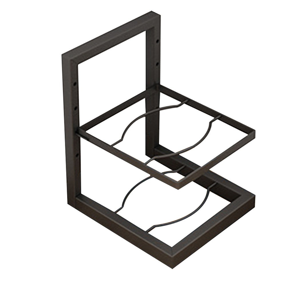 2-Tier Kitchen Frying Pan Organizer Holder Pot Storage Rack Cookware Shelf