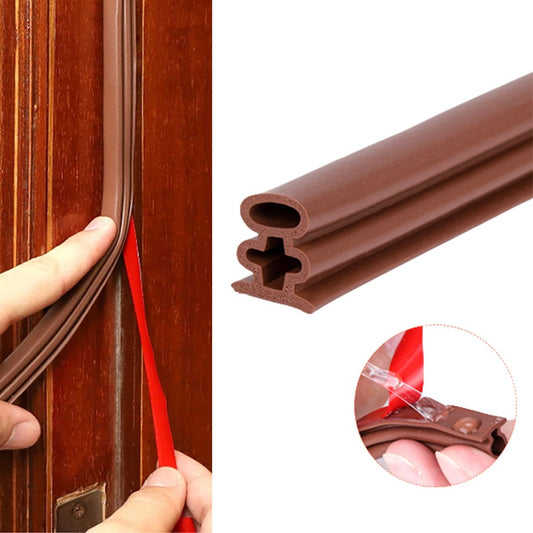 6m Self Adhesive Door Weather Stripping 12mm Window Gap Seal Strip Weatherstrip Gap Blocker