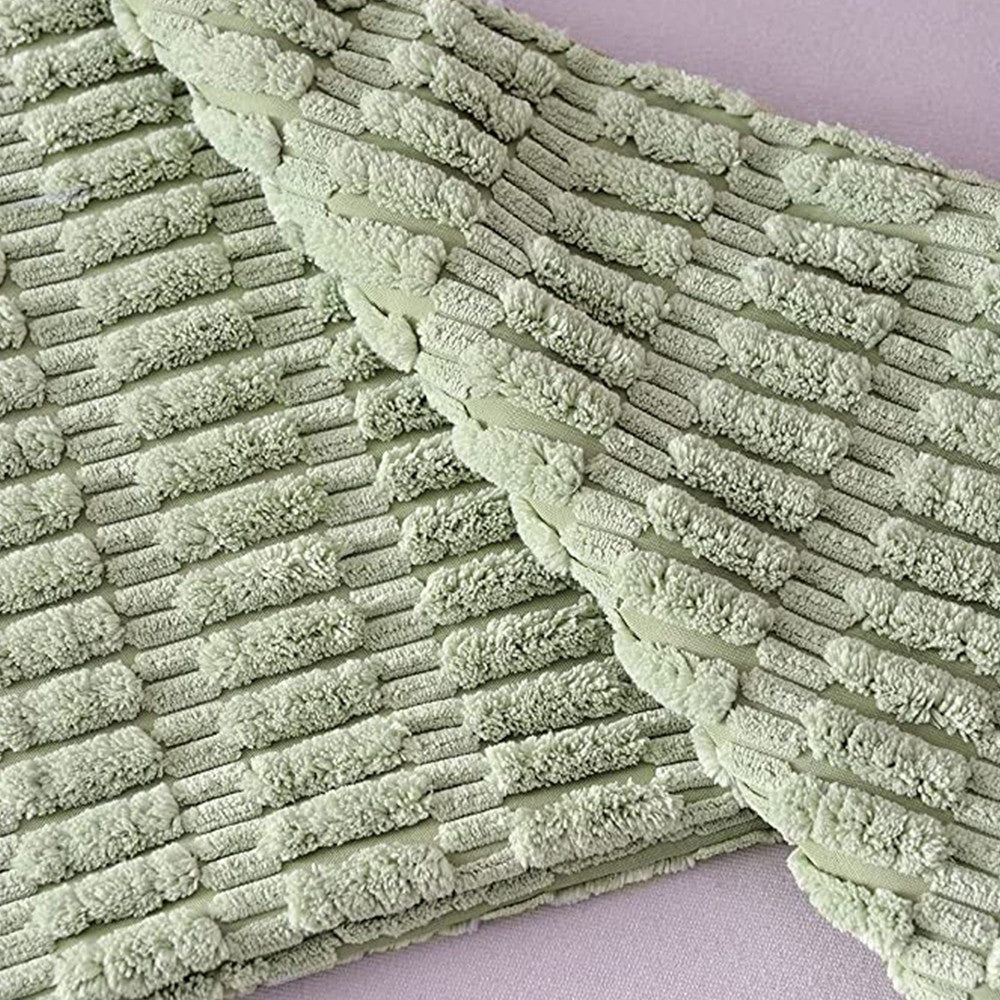 2Pcs 45x45cm Pillowcase Soft Throw Pillow Cases Cushion Covers Home Decor Green