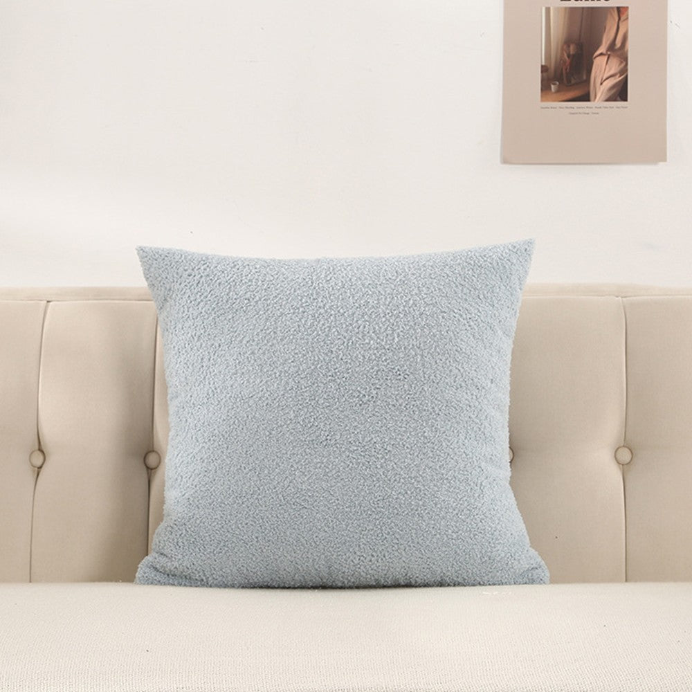 2Pcs 45x45cm Pillowcase Soft Throw Pillow Cases Cushion Covers Home Decor Blue