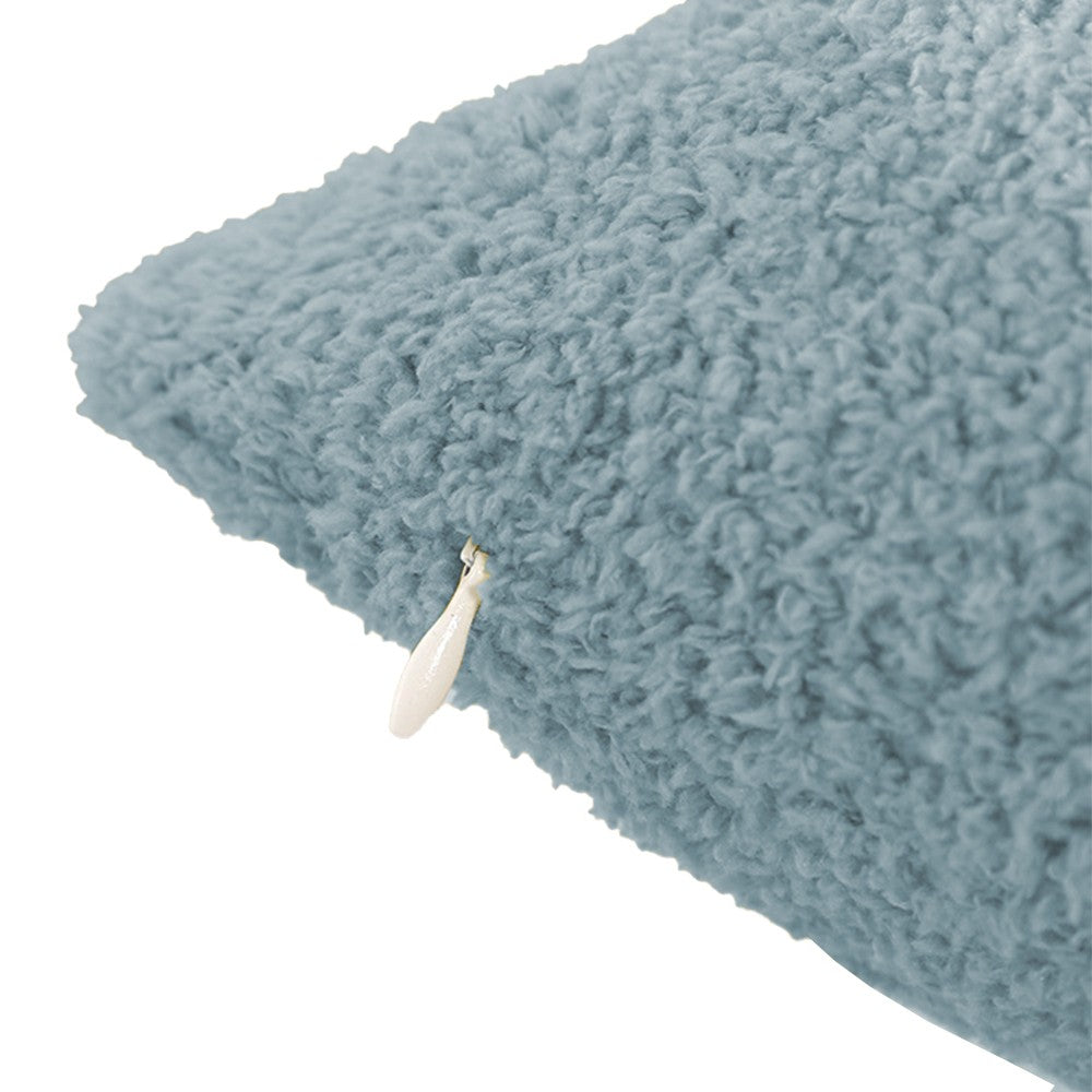 2Pcs 45x45cm Pillowcase Soft Throw Pillow Cases Cushion Covers Home Decor Blue