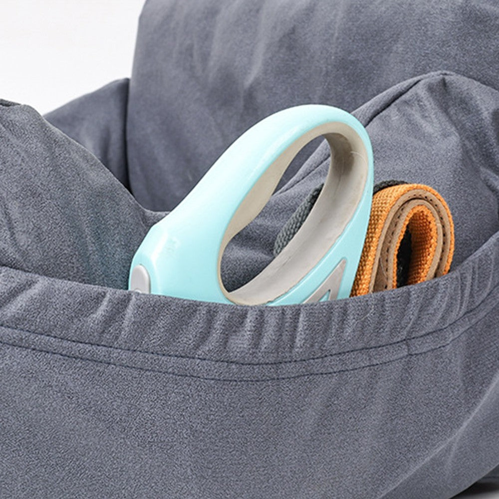 Pet Car Seat Dog Booster Seat Pet Travel Carrier Bed for Small and Medium Pets Grey