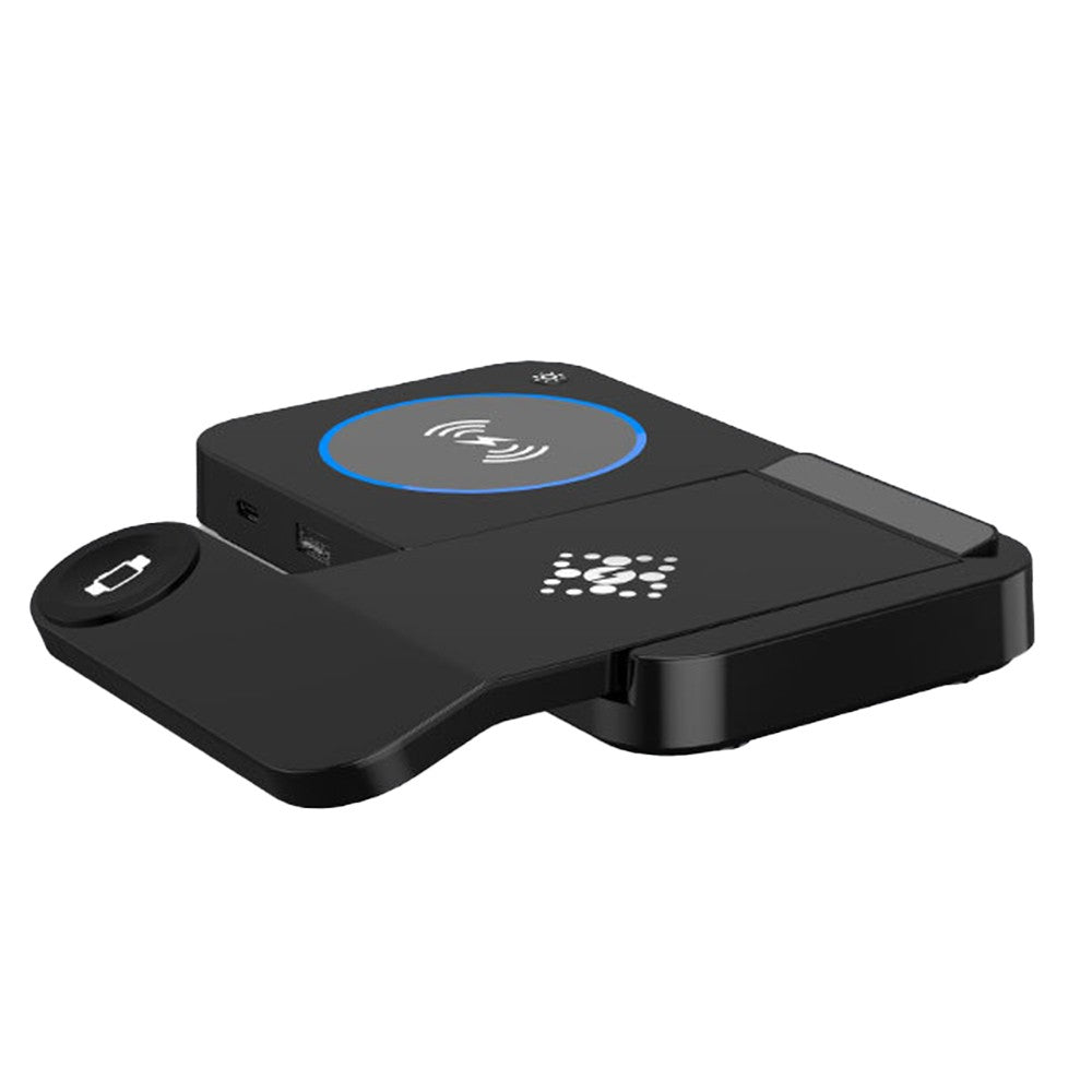 2Pcs 3 in 1 Wireless Charging Station Fast Wireless Charger for Samsung iPhone Apple Watch