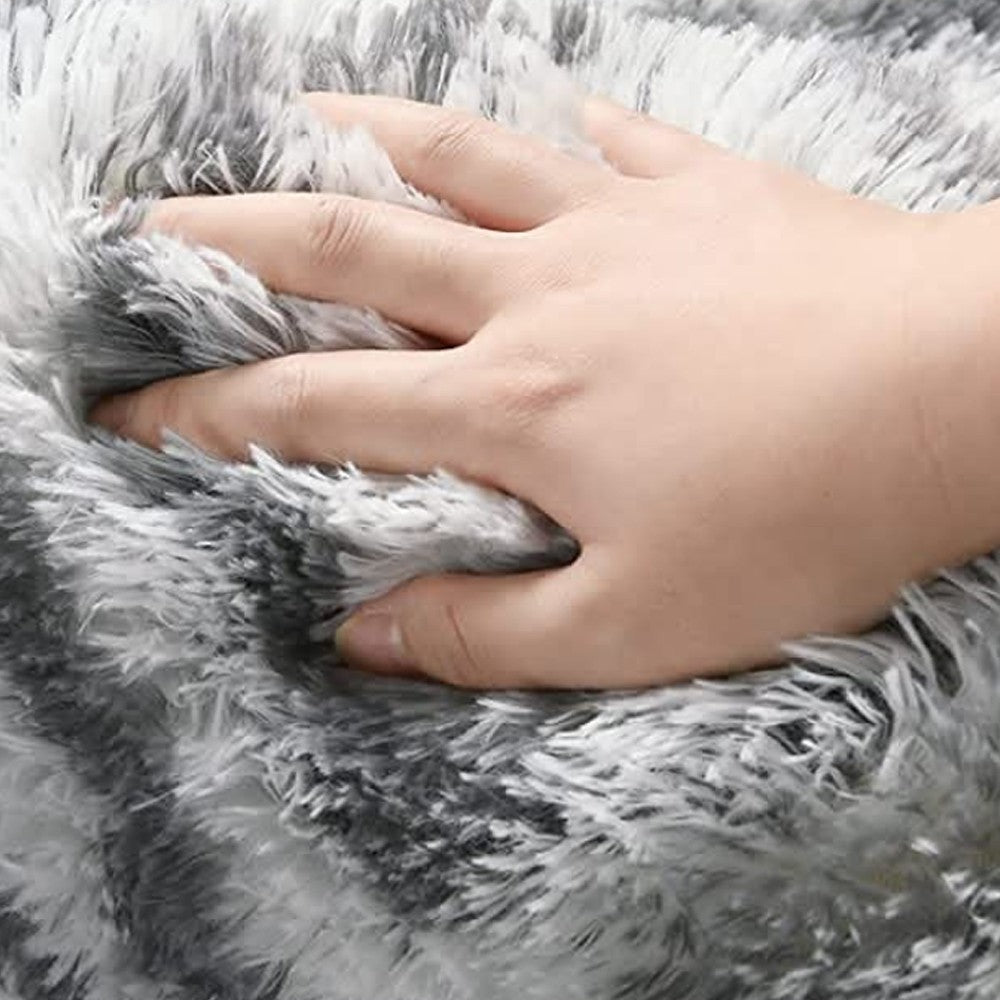 200x140cm Printed Plush Rugs Bedroom Fluffy Carpet Soft Living Room Rug Style 3