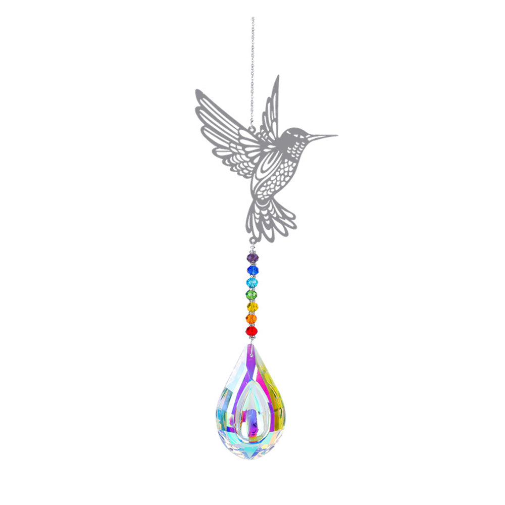 5 X Artificial Rhinestone Suncatcher Prism Rainbow Maker Sun Catcher Home Decor