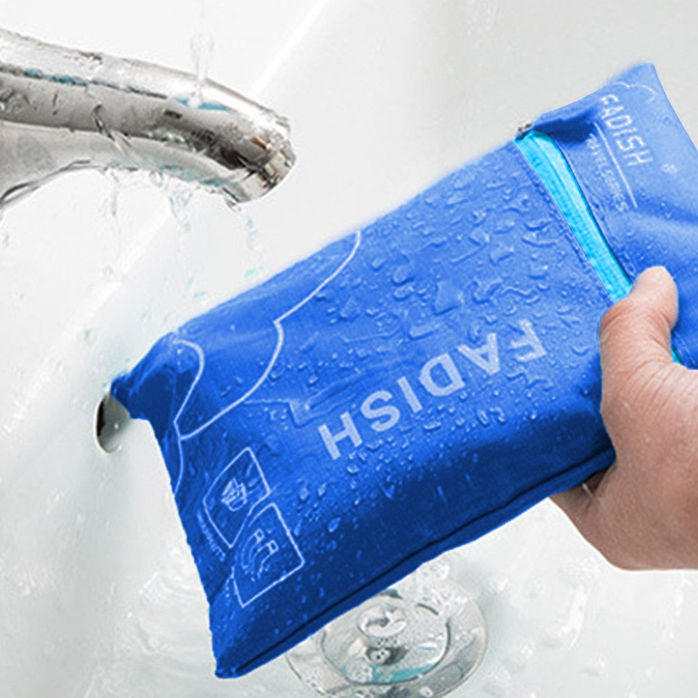 Set of 7Pcs Travel Packing Cube Pouch Clothes Storage Bags Suitcase Luggage Organizer Blue