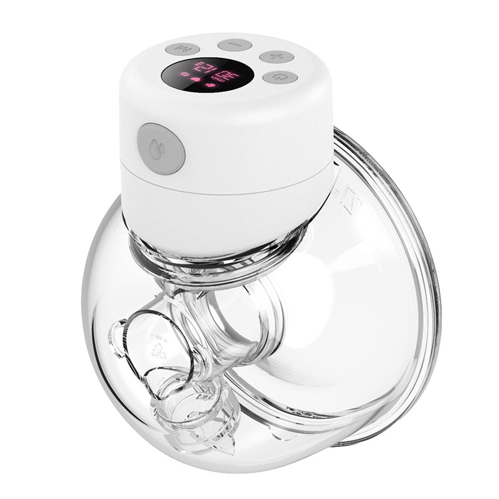 Wearable Electric Breast Pump Rechargeable Hands-Free Breastfeeding Pump