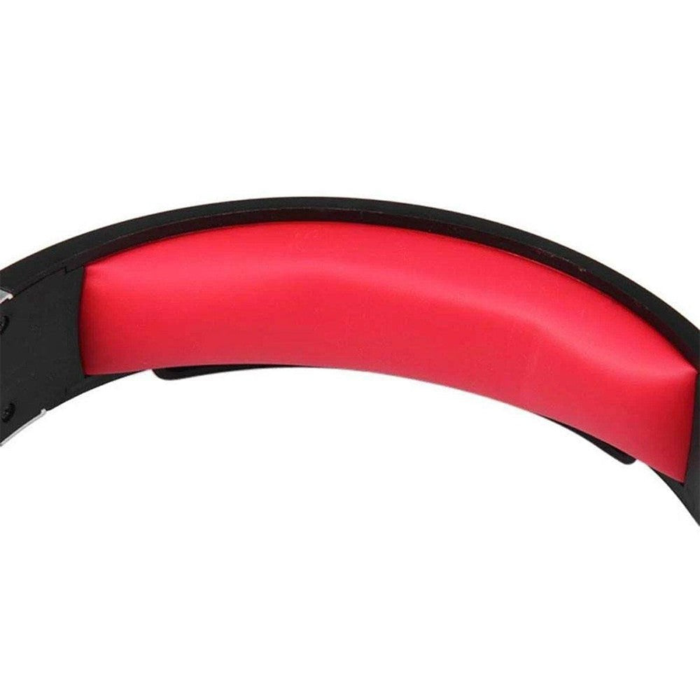 3.5mm Gaming Headset LED Light Headphones with MIC for PC Mac Laptop Phone Red