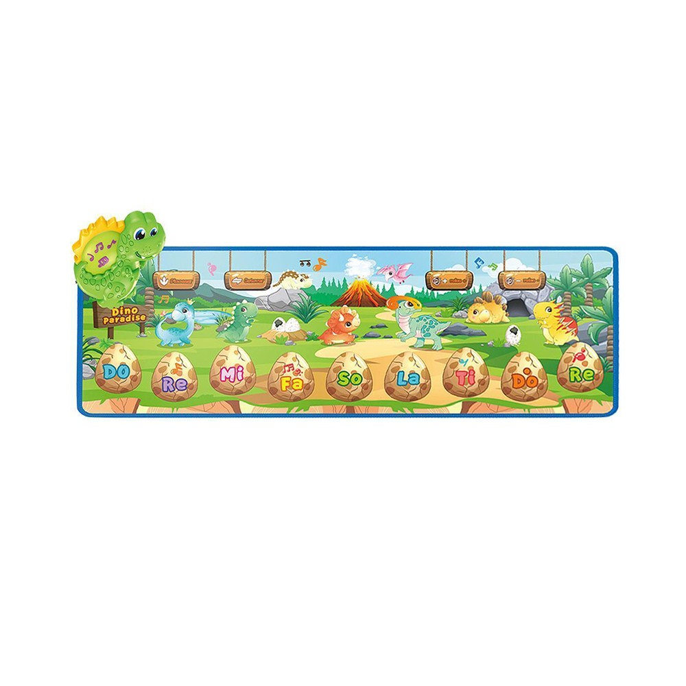 Dinosaur Style Kids Musical Piano Mat Toddlers Montessori Toys Touch Playmat Dance Mat Early Educational Toys